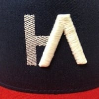 HA Navy & Red Snapback - Thumbnail 1