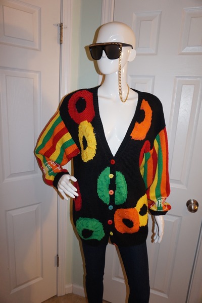 Vintage eagles eye lifesaver sweater size 2x