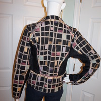 Vintage Treadle Black/White Blazer Size L - Thumbnail 2