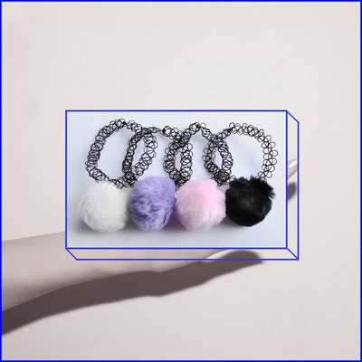 Choker with villus-ball 