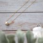 Freshwater Pearl Gold Filled Necklace-3