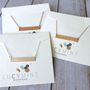 The Ikuko Necklace | Gold Filled Bar Necklace | Hand Stamped Necklace-3