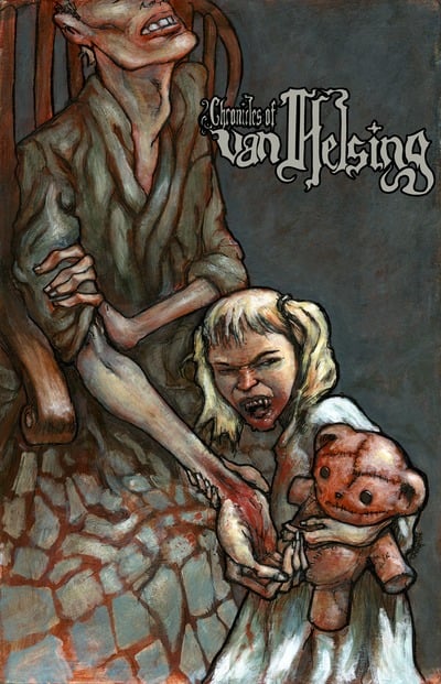 Chronicles of van helsing sally's feeding time 11x17 poster