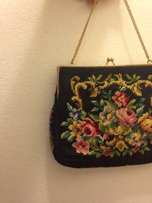 Romantic vintage handbag 