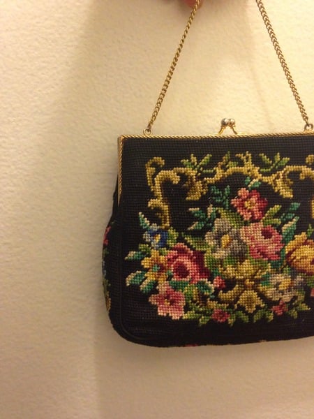 Romantic vintage handbag 