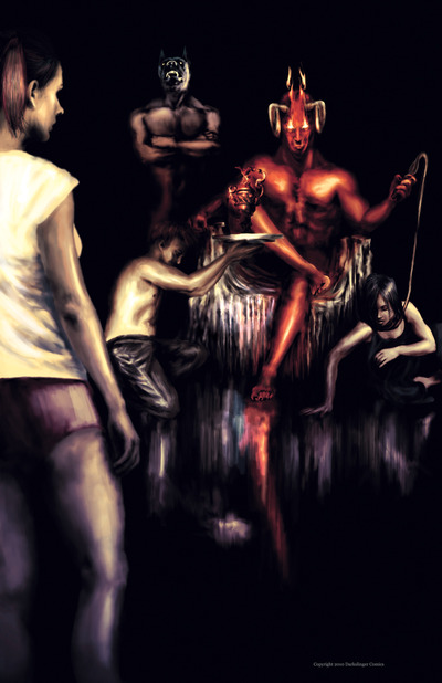 The principalities servants of the devil 11x17 poster