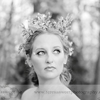 Winter Fairy/Snow Queen Crown--Faeryspell Creations-Custom Crown-Tiara-Wedding-Festival-Photo Prop - Thumbnail 1