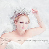Winter Fairy/Snow Queen Crown--Faeryspell Creations-Custom Crown-Tiara-Wedding-Festival-Photo Prop - Thumbnail 2