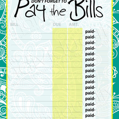 Pay the bills