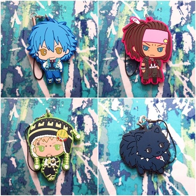 Dramatical murder - rubber strap - aoba / noiz / clear / koujaku / mink / ren / trip / virus - 
