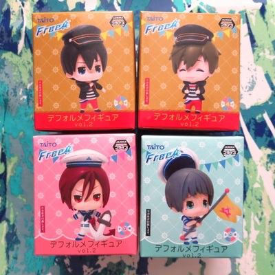 Free! iwatobi swim club - deformed figure 2 - tachibana makoto / nanase haruka / nitori aiichirou / matsuoka rin - 