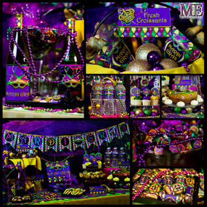 Mardi Gras Party Kit
