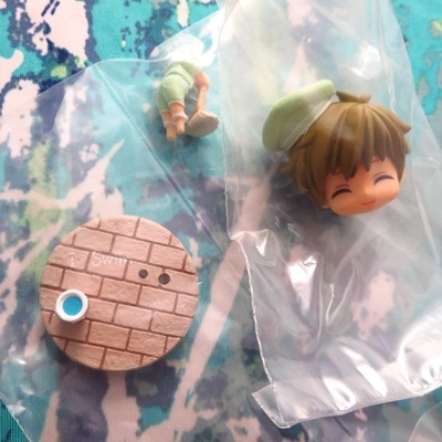 Free! iwatobi swim club petit chara land figure  - nanase haruka / tachibana makoto - 