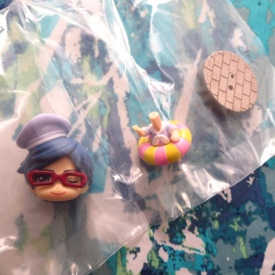 Free! iwatobi swim club petit chara land figure - matsuoka rin / hazuki nagisa / ryuugazaki rei - 