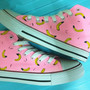 Harajuku banana cherry-painted canvas shoes-1