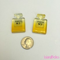 Gold Perfume Cabochon