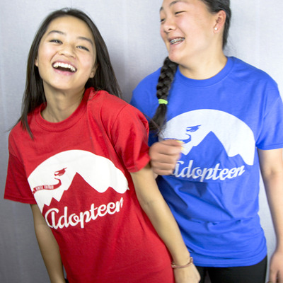 Denver, co adopteen t-shirt - red