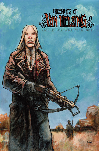 Chronicles of van helsing #3 ebook vampire comic book