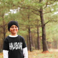 Chalkboard Monochrome T-shirt - Thumbnail 1