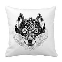 Alpha  Throw pillow