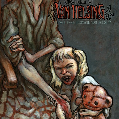 Chronicles of van helsing #4 vampire comic book