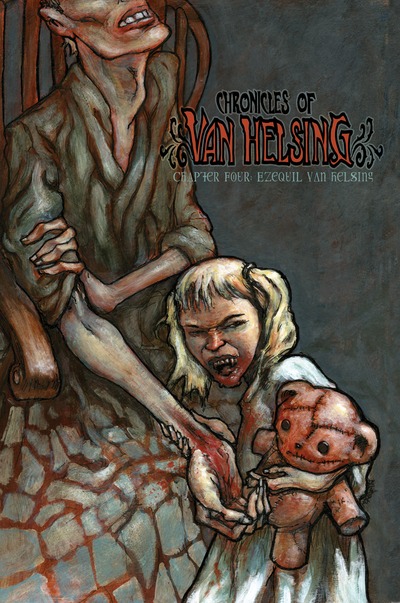 Chronicles of van helsing #4 vampire comic book