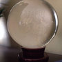 Extra Large Quartz Crystal Ball 8" Diameter, Wicca, Pagan, Divination, Scrying, Occult-1