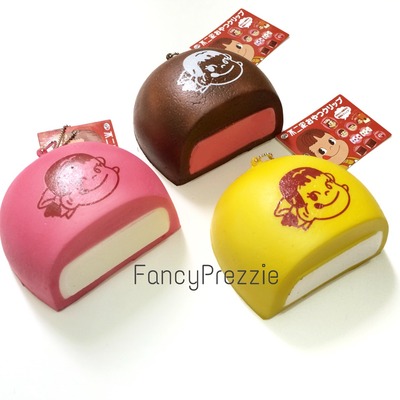Jumbo peko chan cream puff squishy