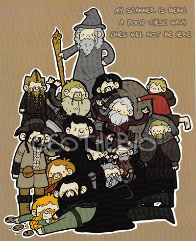 An Unexpected Pileup Print (8.5x11)