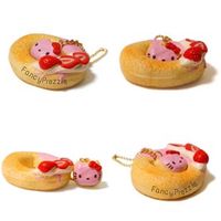 Hello Kitty Lovely Sweets Donut Squishy - Thumbnail 3