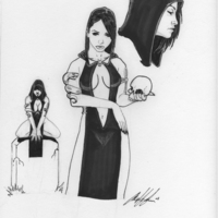 Darkslinger Comics Sketchbook #4 Comic Book - Thumbnail 2