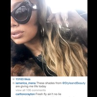 Oversize Cateye Sunnies - Thumbnail 3