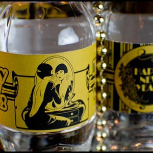 1920's Party - Water Bottle Labels