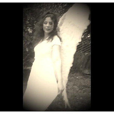 Huge feather costume angel wings-wedding-festival-photo prop-faeryspell creations - Thumbnail 2