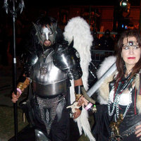 Huge Feather Costume Angel Wings-Wedding-Festival-Photo Prop-Faeryspell Creations - Thumbnail 2