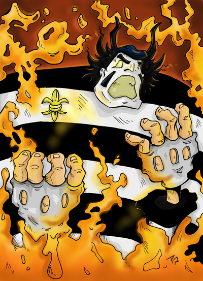 El bovine muerte le mime in cheese hell 11x15 poster