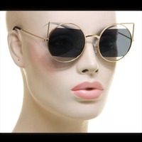 Metal Framed Cat Eye - Thumbnail 1