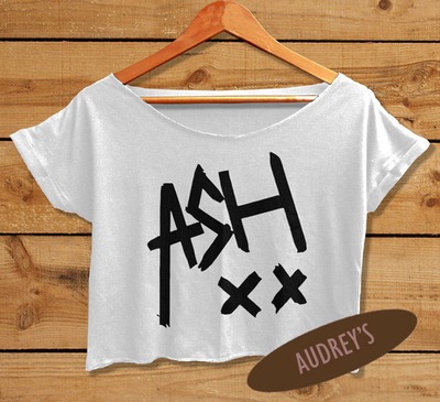 ASH crop top five sos tshirt Ashton Irwin shirt 5 seconds of summer crop tee
