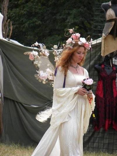 Galadriel Gown and Hooded Cape, Elven Gown, Wedding,Cosplay, Costume, LOtR, Hobbit