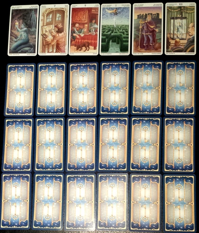 Setting Goals - What to focus on and your short and longer term goals in six areas of your life in a 24 card spread