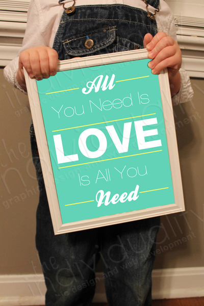 All You Need is Love