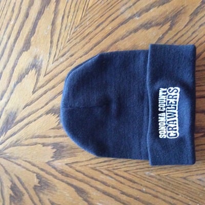 Regular black beanie 