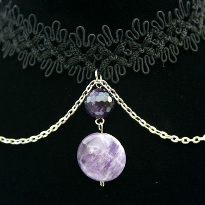Amethyst choker ♥