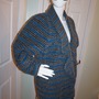 Vintage Ami Coat Gray/Blue Coat Size XL-1