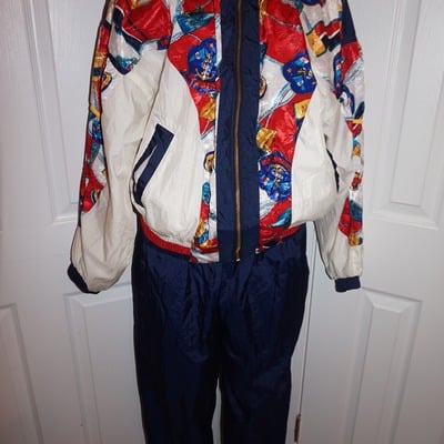 Vintage river edge two piece track suit size 1x