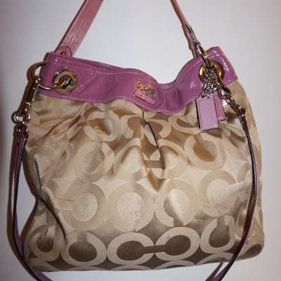 Authentic xl coach purse