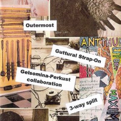 Outermost & guttural strap-on & gelsomina / perkust collaboration cdr - Thumbnail 5