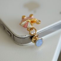 Cookie iphone / smartphone dust plug chocolate cookie - Thumbnail 1