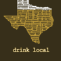 Drink Local-Texas Beer T-shirt - Thumbnail 1