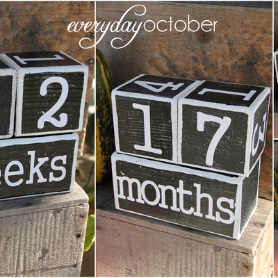 Black and white block set